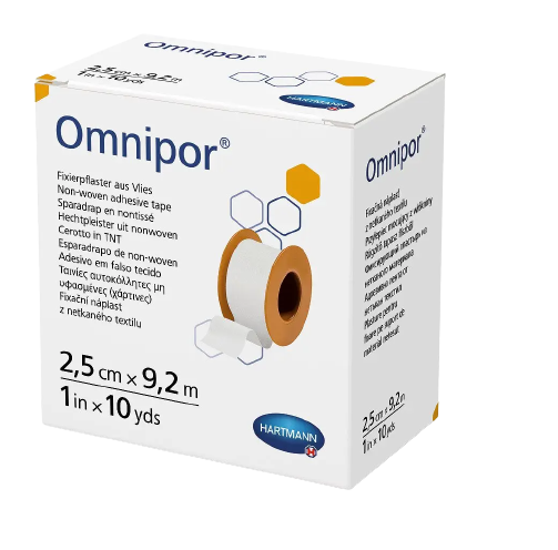 Пластир фіксуючий з нетканого матеріалу Omnipor® 2,5 см х 9,2 м 1шт